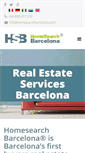 Mobile Screenshot of homesearchbarcelona.com